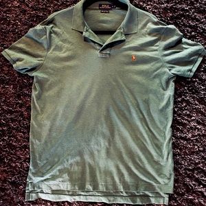 Polo Ralph Lauren Youth Large Green Polo Shirt